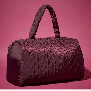 NEW DSW Puffy Weekender Travel Bag Tote overnight